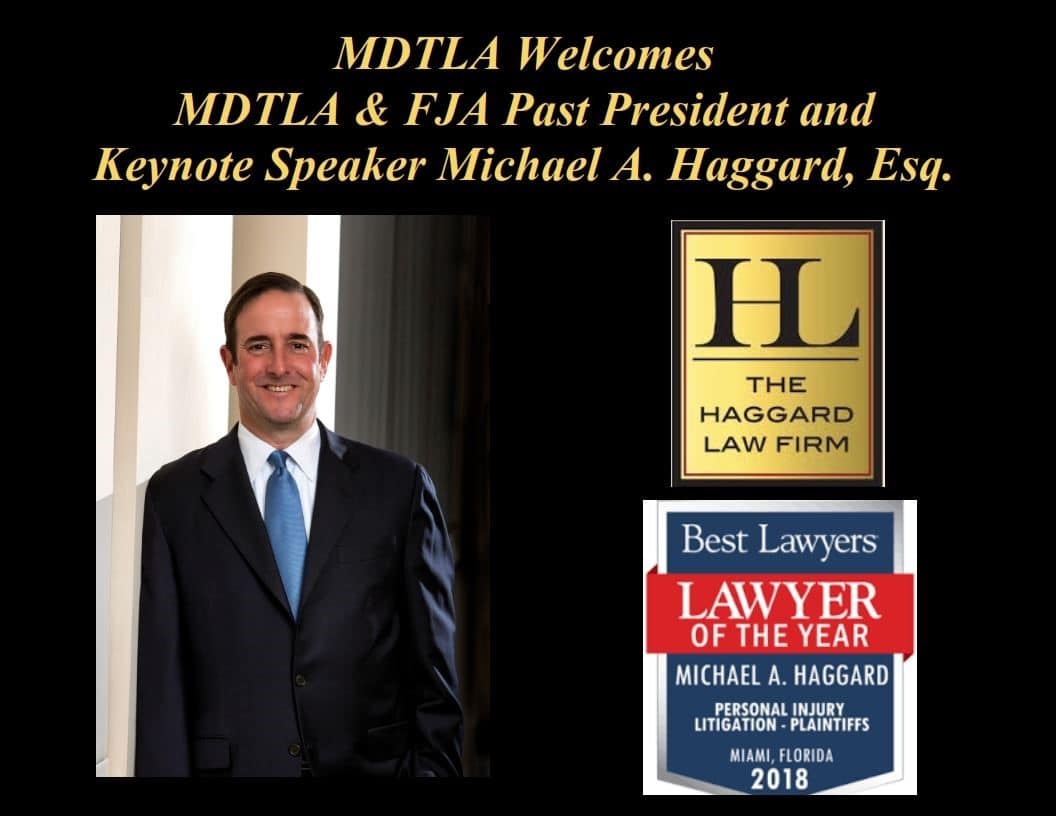 Haggard to Keynote MDTLA Award Luncheon