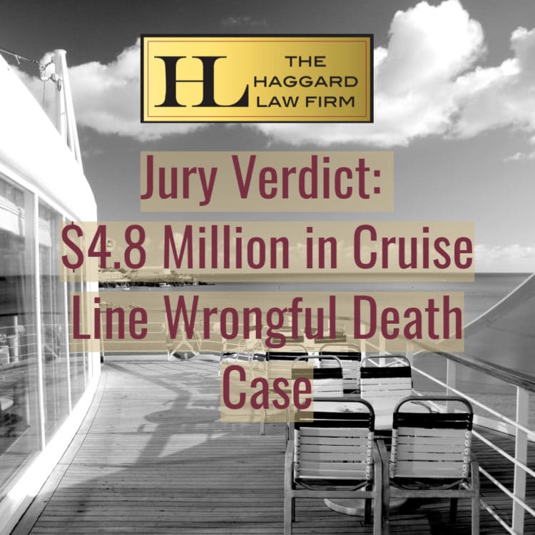 Nearly $5 Million Jury Verdict Against Royal Caribbean in Passenger Death