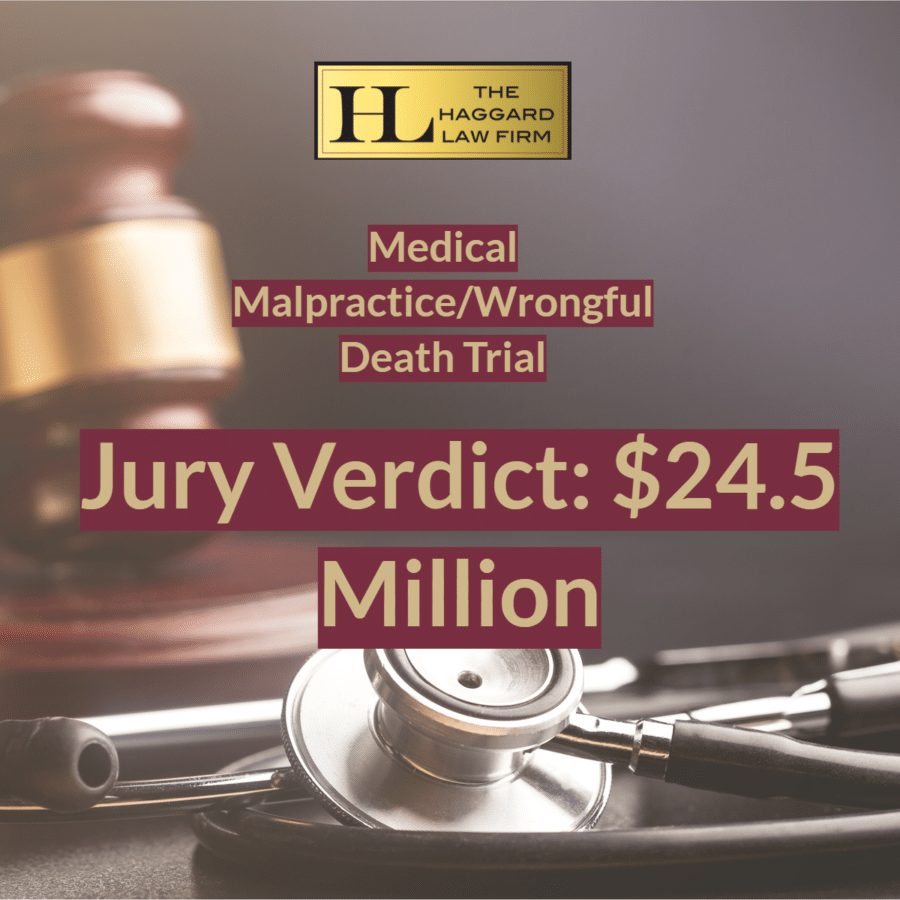 $24.5 Million Verdict in Medical Malpractice/Wrongful Death Case
