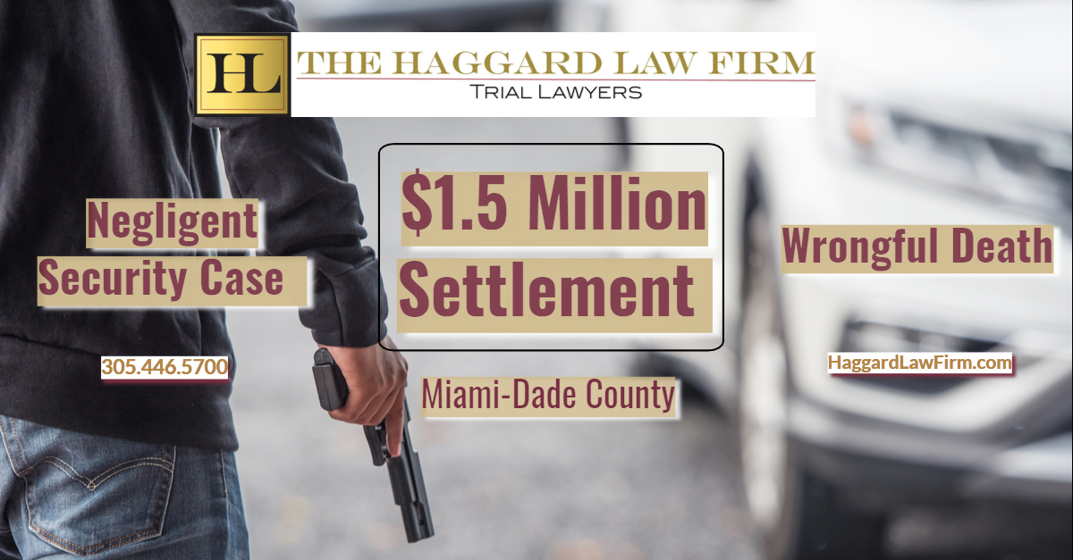 $1.5 Million Settlement in Negligent Security Case