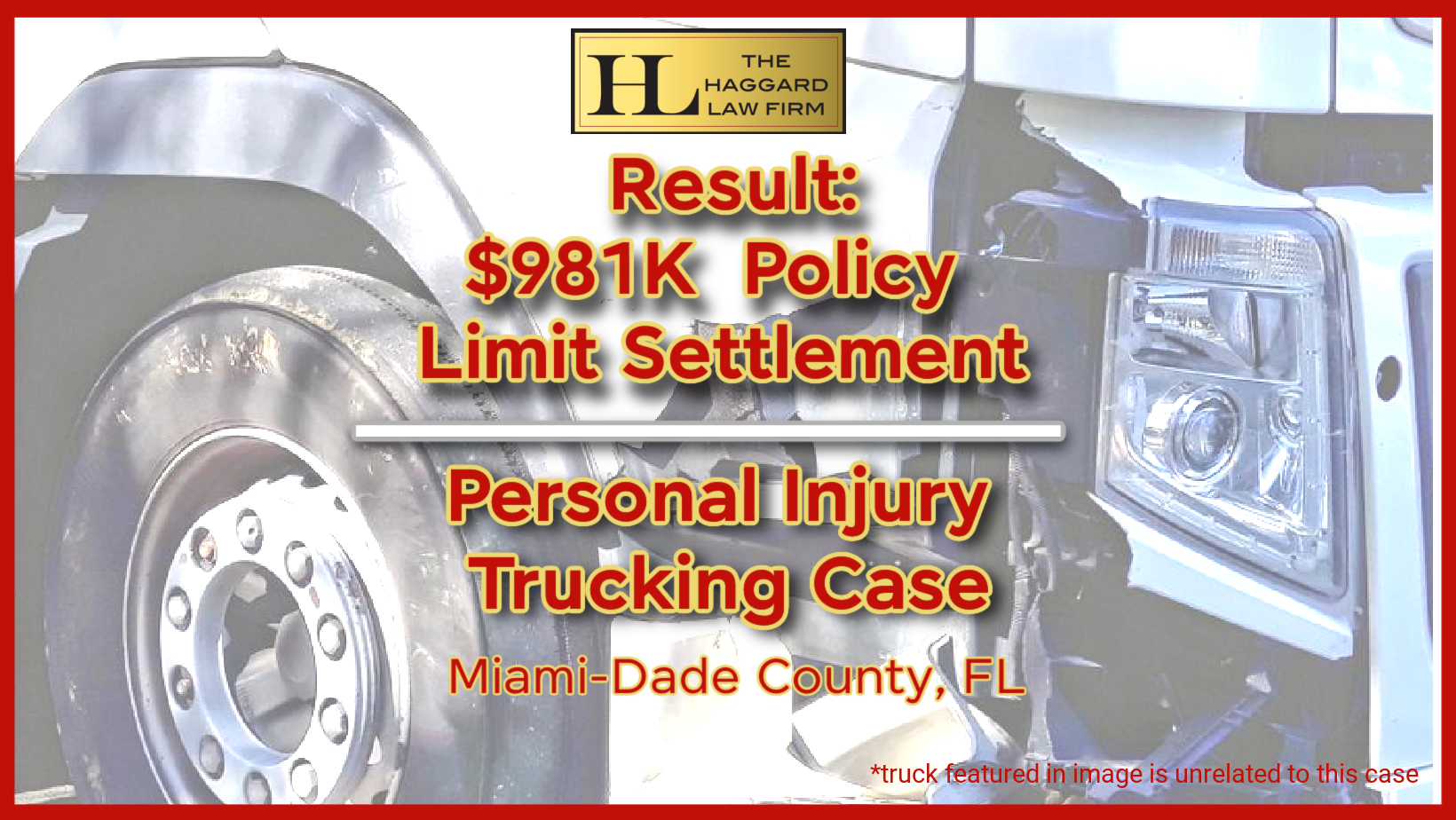 Personal Injury Trucking Case Settlement
