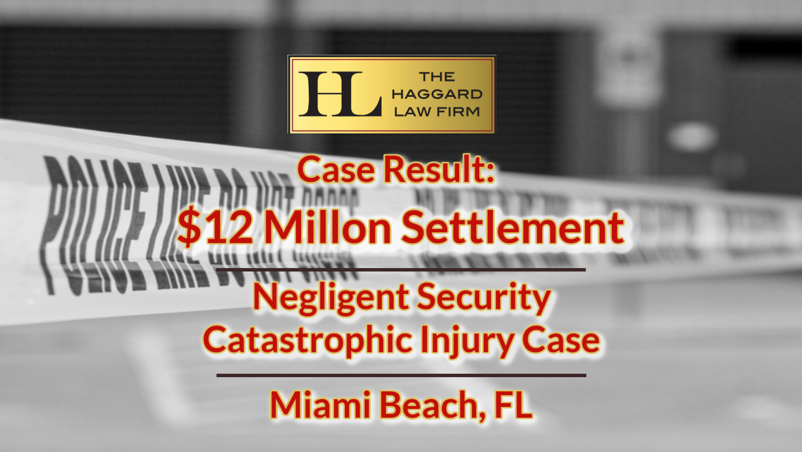 $12 Million Negligent Security Catastrophic Injury Settlement
