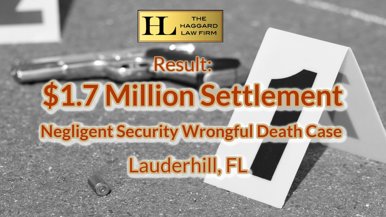 $1.7 Million Settlement in Negligent Security Wrongful Death Case