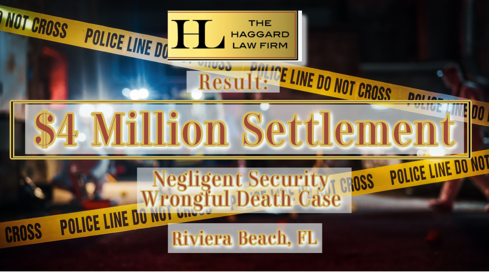 $4 Million Negligent Security Wrongful Death Settlement