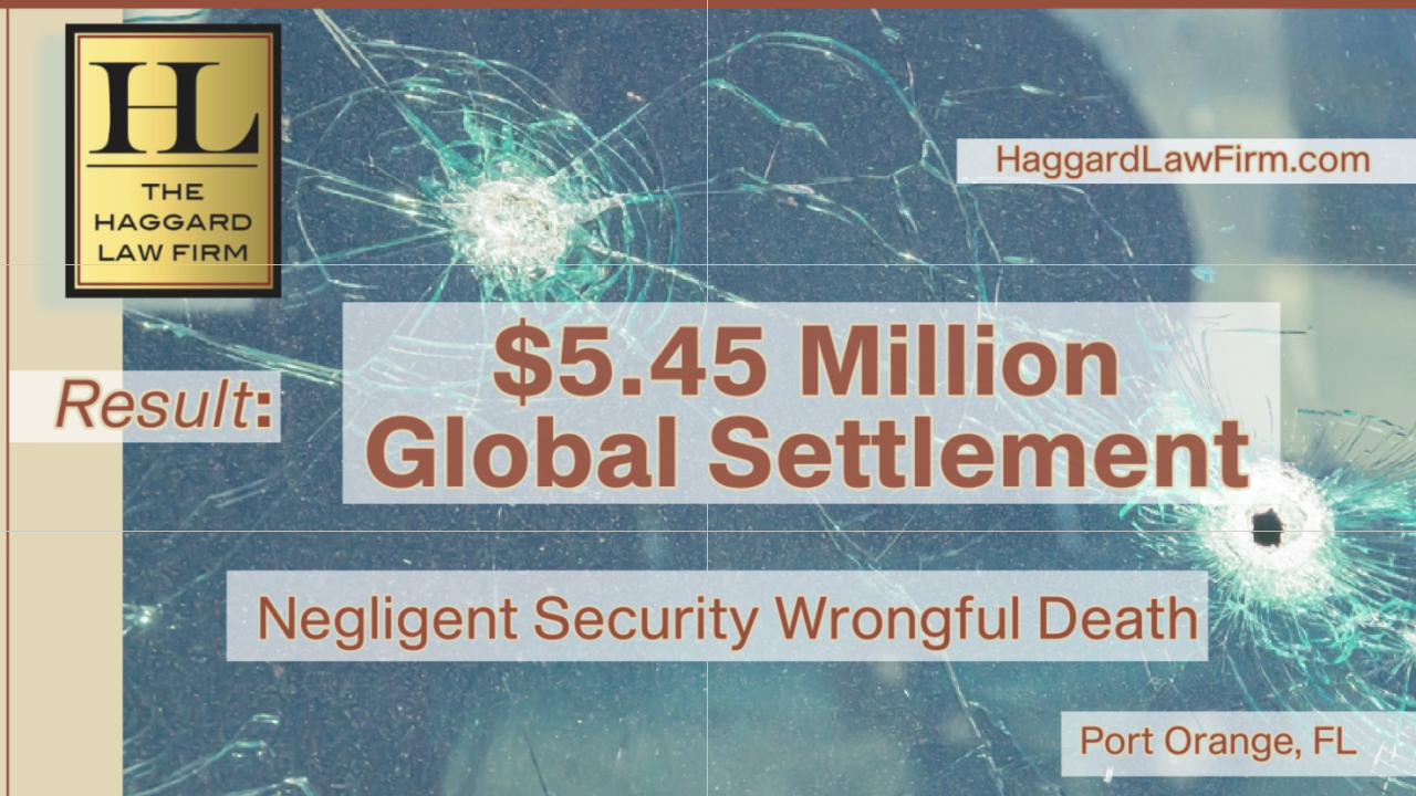 $5.45 Million Global Settlement Against Apartment Complex Where Three Murders Occurred Within Months of Each Other