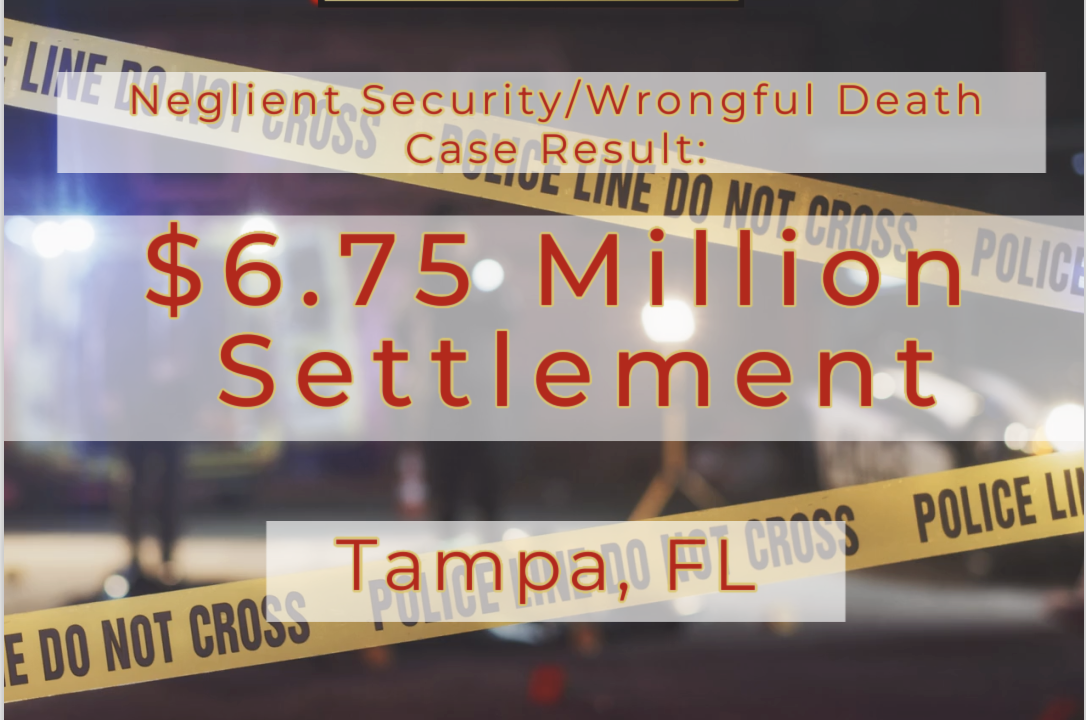 Tampa Apartment Complex Shooting Results in $6.75 Million Settlement 