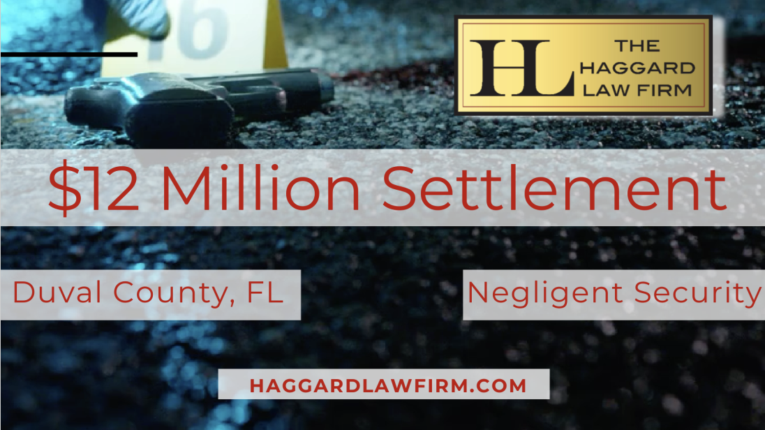 $12 Million Settlement in Jacksonville Negligent Security Wrongful Death Case