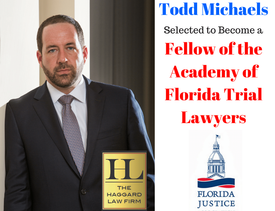 Michaels Joins Exclusive Group of Florida Trial Lawyers