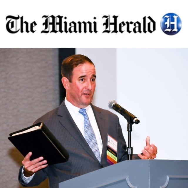 Miami Herald Write Up on Michael Haggard’s Recent Honors