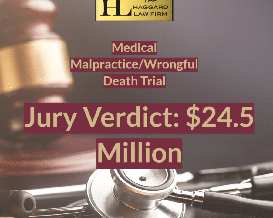 $24.5 Million Verdict in Medical Malpractice/Wrongful Death Case