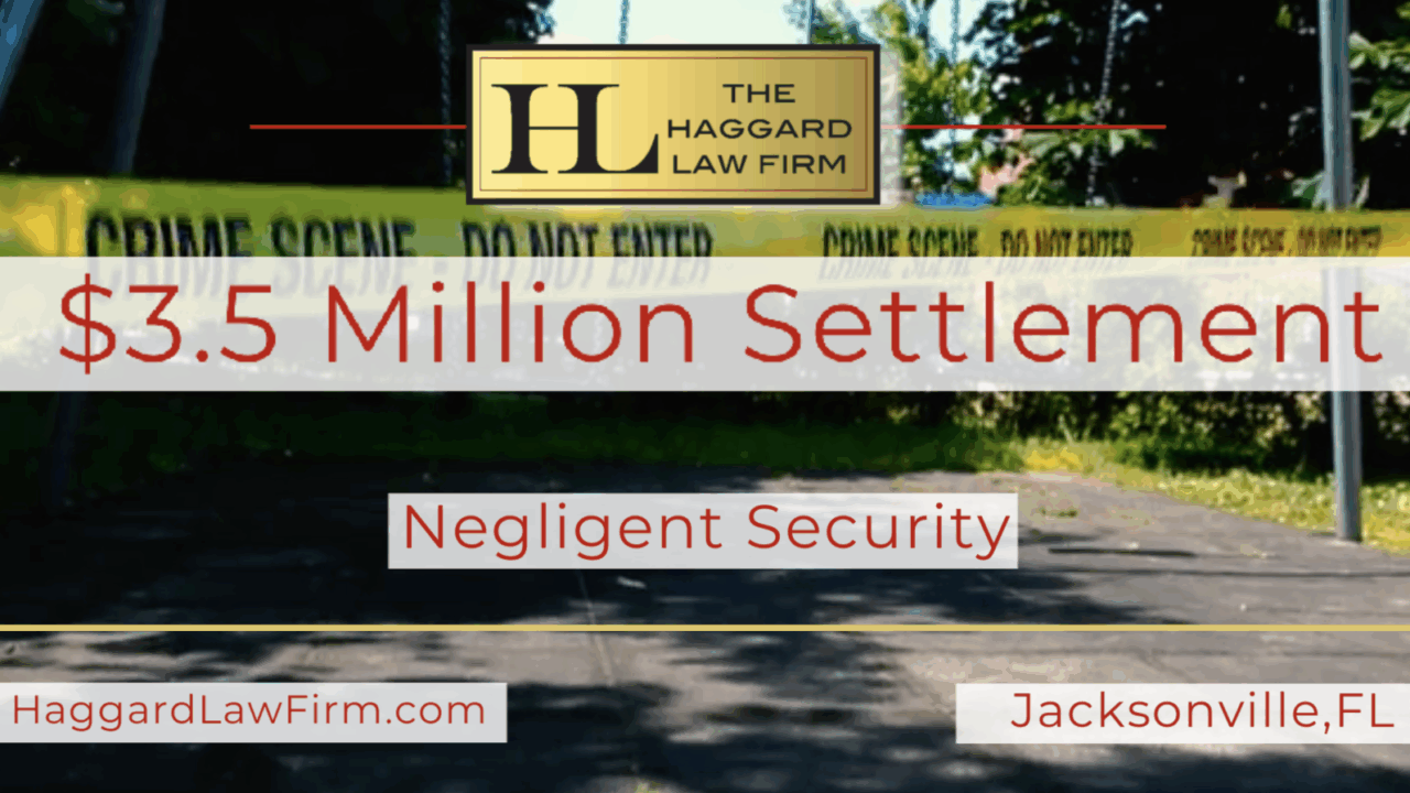 $3.5 Million Negligent Security Settlement Secured in Jacksonville, Florida